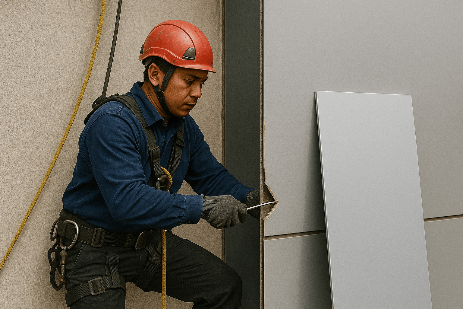 Bongkar Pasang ACP Gedung